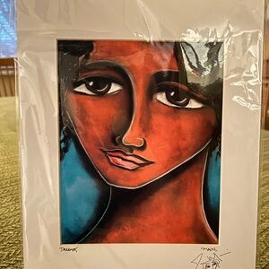 Rare Portrait Signed Jennifer Main “Dreamer”